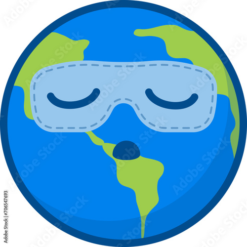 Earth Hour Illustration