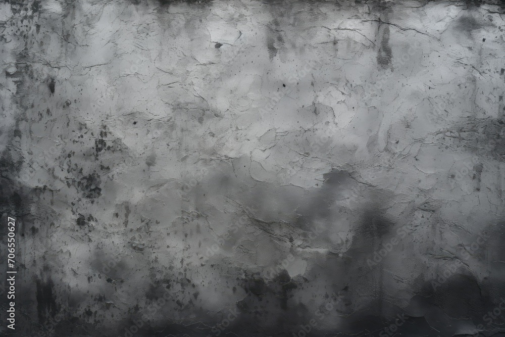 Dark black gray background abstract old wall texture smeared engine oil cement.