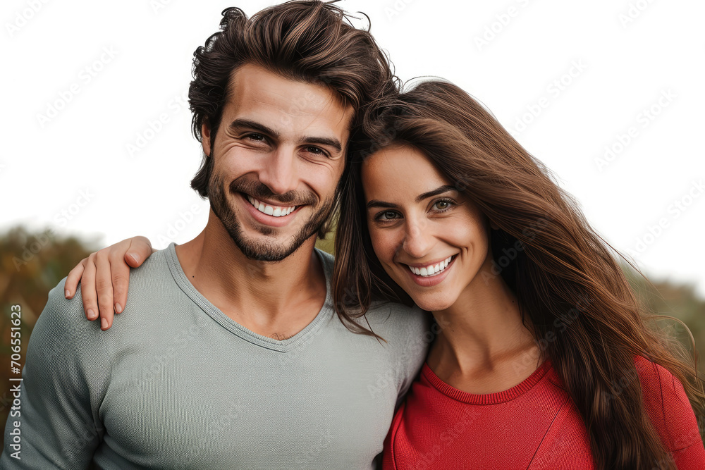 Portrait of smiling beautiful young couple weekend vacation holidays concept. Portrait of smiling beautiful young couple weekend vacation holidays concept.