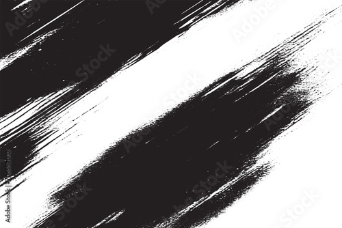 black traced vector texture on white background, overlay monochrome black and white grunge texture