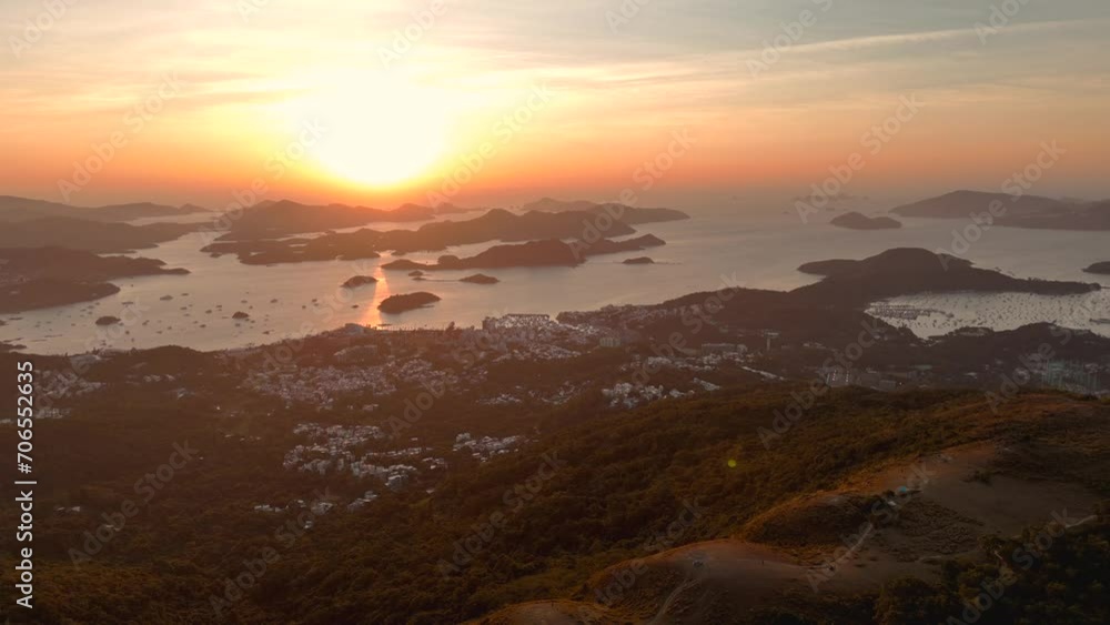 Hong Kong, sunrise, mountains, Ma On Shan_12 Hong Kong, sunrise, mountains, Ma On Shan_12