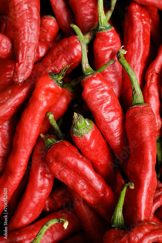 Red hot chili pepper fullframe.