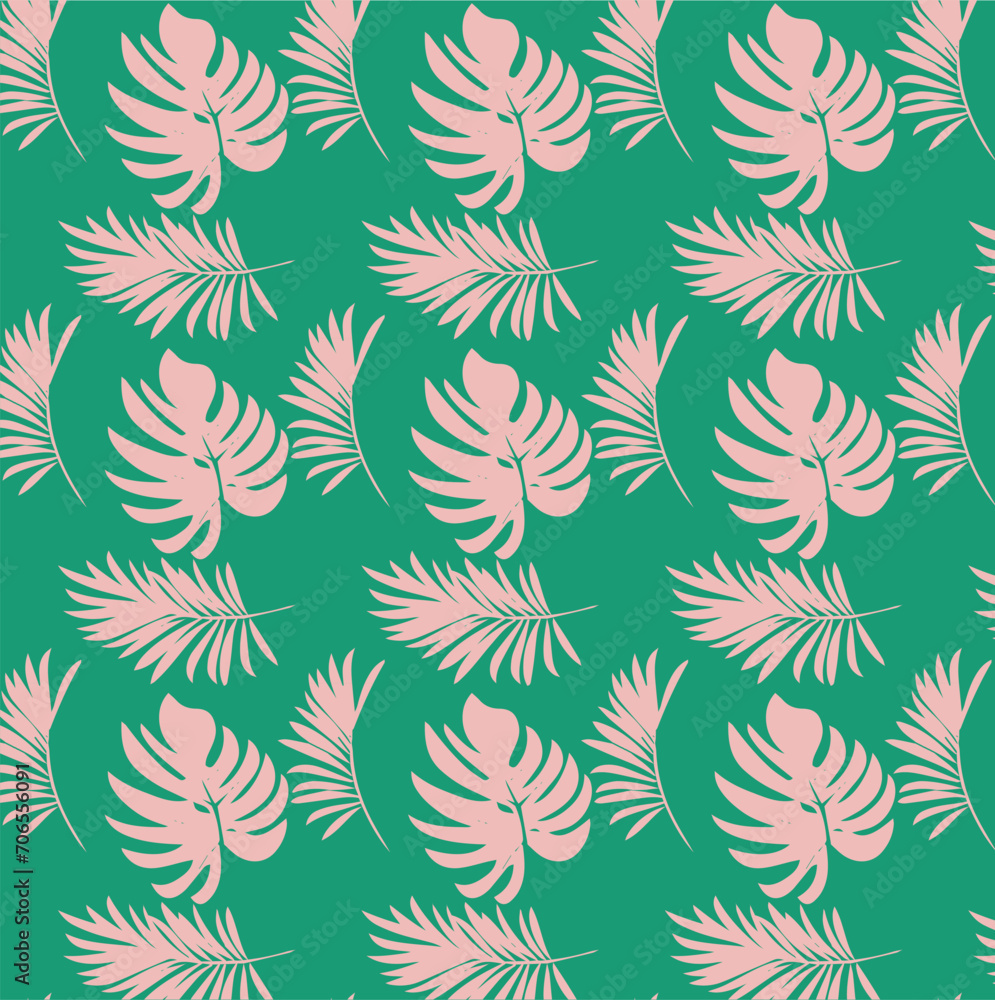 pattern on a bright background with fruits and vegetables