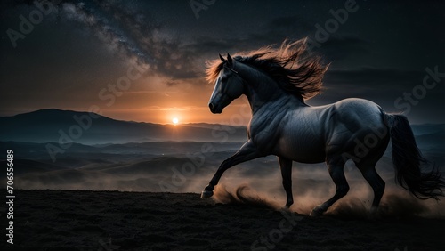 horse in the desert © Hidden Eye