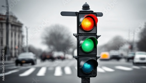 traffic light on the street