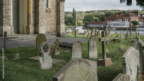 Paysage funéraire d'Angleterre