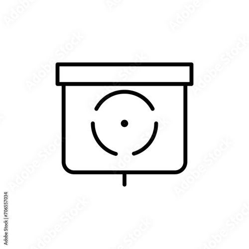 presentation line icon