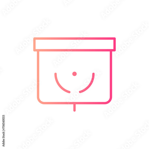 presentation gradient icon