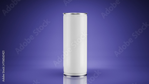 3d realistic two soda can mockup purple backgrounds