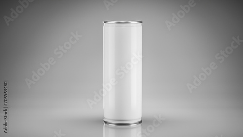 3d realistic two soda can mockup white backgrounds