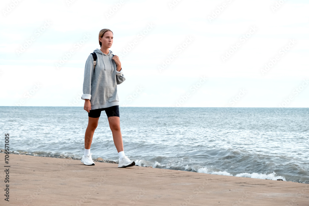Workout.Gym sports workout outdoor urban.Fit,gym motivation,wellness.Woman exercising outdoors sea.Health,nature,fitness,eco fit.mental health.exercise, physical health,gym nature,fitness urban Workout.Gym sports workout outdoor urban.Fit,gym motivation,wellness.Woman exercising outdoors sea.Health,nature,fitness,eco fit.mental health.exercise, physical health,gym nature,fitness urban
