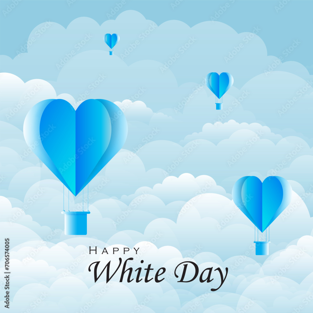 white day vector illustration. it is suitable for card , banner, or poster