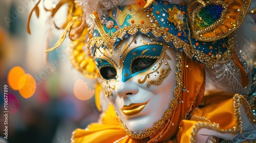 A carnival participant in a beautiful costume professional photo, high quality, sharp focus --ar 16:9 --style raw --v 6 Job ID: a65c90af-ba68-4db8-9b70-3fde0fc82dbc