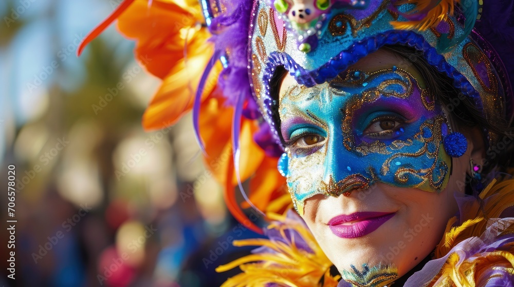 A Tenerife carnival professional photo