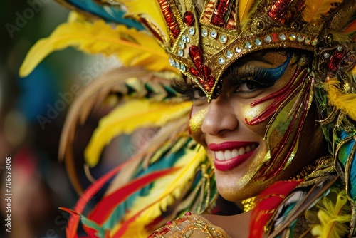 A Tenerife carnival professional photo