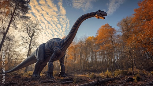 a brachiosaurus © Tom