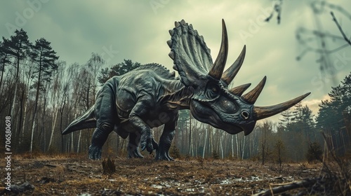 a triceratops © Tom