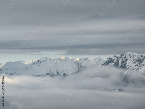 Snowy Alps, Winter Mountains in Austria © Landscapes & Nature