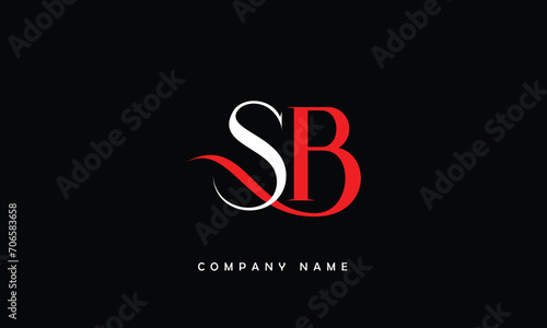 BS, SB, B, S Abstract Letters Logo Monogram