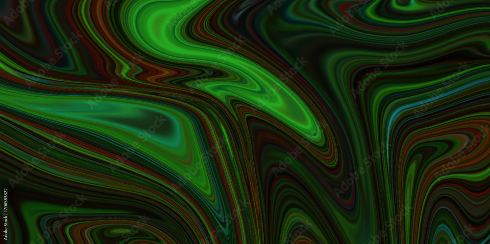 Grunge green and colorfully texture. Grunge texture background. Liquify Abstract Pattern with Black, Acrylic Pour Color Liquid marble. Abstract paper with soft waves and white fabric