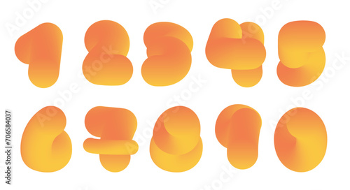 Numbers donuts make in illustrator