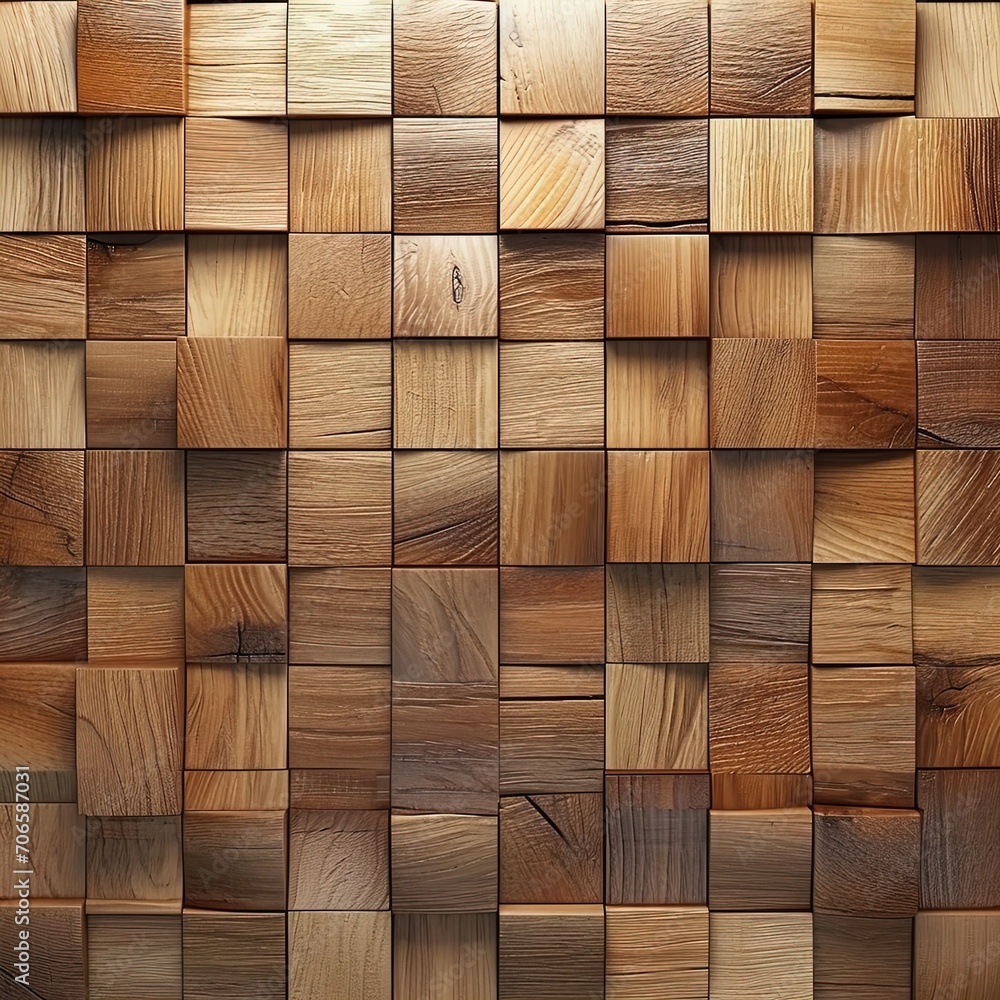 Nature's embrace! Explore the warmth of a natural wooden background with wood blocks, textured wall paneling, and wooden squares. Elevate your space with this captivating 3D rendering. Nature's embrace! Explore the warmth of a natural wooden background with wood blocks, textured wall paneling, and wooden squares. Elevate your space with this captivating 3D rendering.