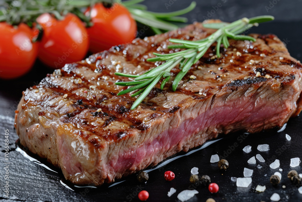 Delectable And Flavorful Grilled Beef Steak