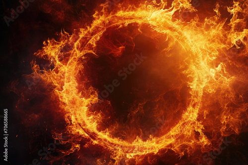 Intense Inferno: Circle Of Fiery Flames