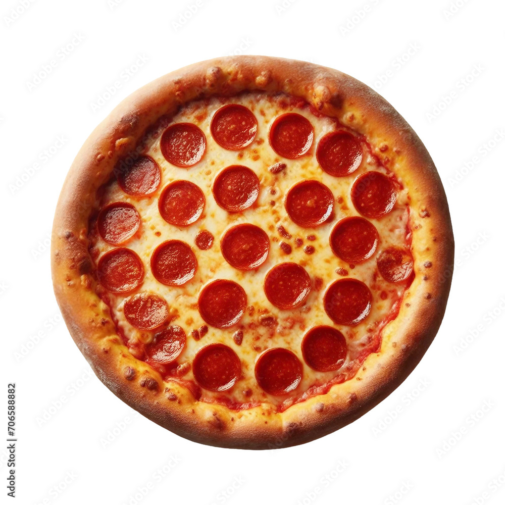 Freshly baked pizza with a cut slice isolated on a transparent background PNG pizza Ai generative Freshly baked pizza with a cut slice isolated on a transparent background PNG pizza Ai generative