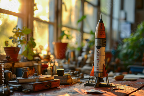 Rakete Spielzeug photo