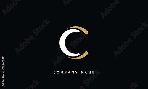 C  C Abstract Letter Logo Monogram