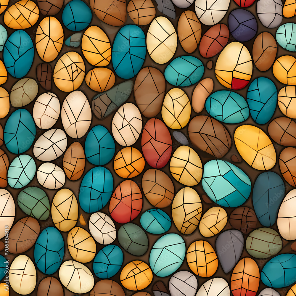 Easter Mosaic Delight Pattern Easter Mosaic Delight Pattern
