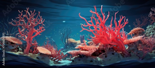 Corals provide vital support to marine life as a nursery, refuge, and food source.