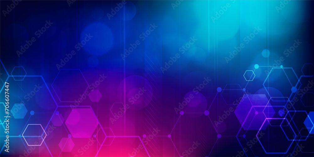 Digital technology futuristic internet network connection blue purple background, abstract cyber information communication, Ai big data science, innovation future tech, line dot illustration vector Digital technology futuristic internet network connection blue purple background, abstract cyber information communication, Ai big data science, innovation future tech, line dot illustration vector