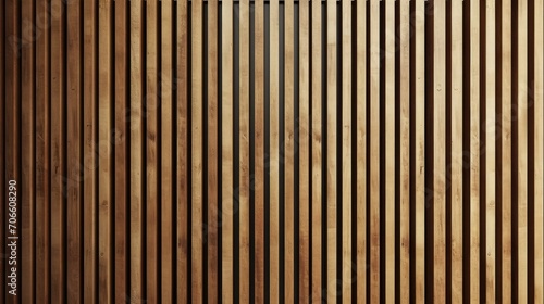 Close Up of Wooden Wall With Vertical Stripes