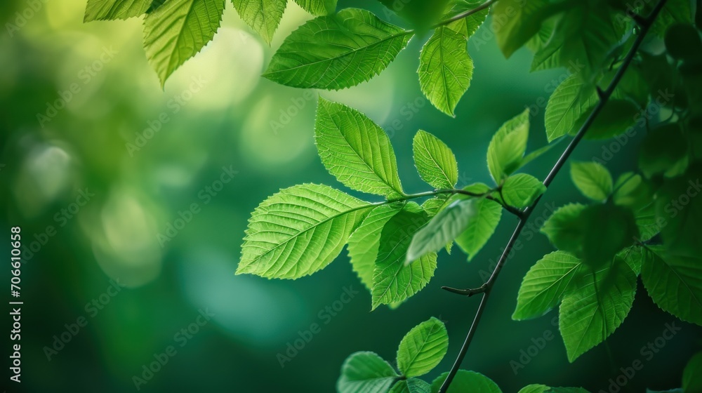 Close-Up of a Lush Green Tree With Abundant Leaves Close-Up of a Lush Green Tree With Abundant Leaves