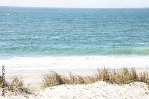 Costa Nova t Aveiro   on the atlantico coast of Portugal