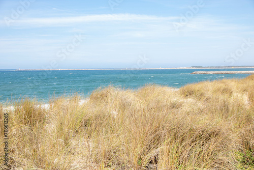 Costa Nova t Aveiro   on the atlantico coast of Portugal