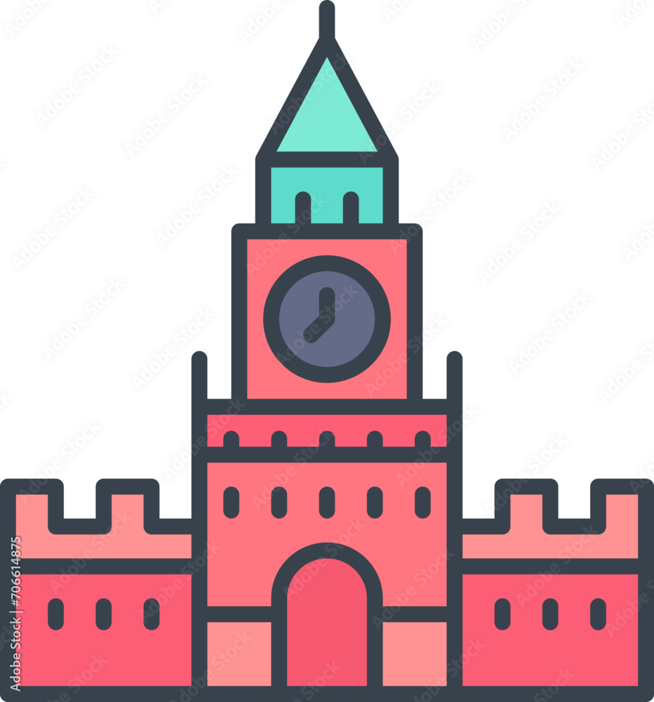 Fototapeta premium Kremlin icon