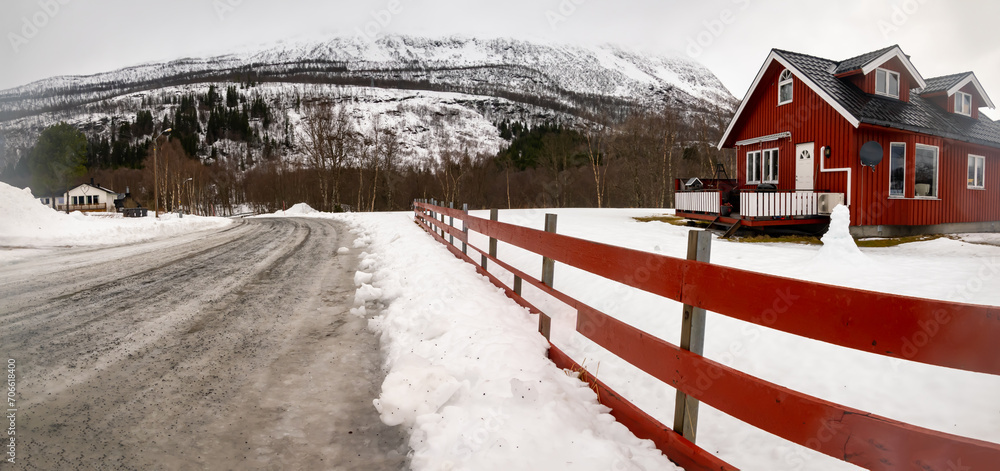 Obraz premium Norway, winter