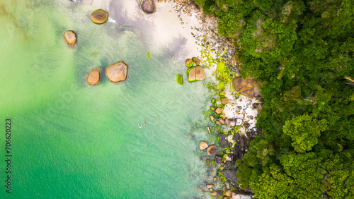 Paraíso Tropical Ilha do Campeche Praia SC Paisagem Caribe Água Sul Turismo Atlântico Florianópolis Floripa Santa Catarina Verão Diversão Natureza Ar Livre Oceano Mar Barcos Mergulho Viagem Drone