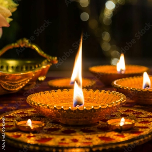 Diwali background photography