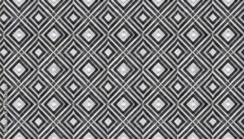 seamless diamond harlequin geometric background pattern tileable black and white circus clown vintage wallpaper texture monochrome greyscale rhombus tile mosaic or diagonal checker backdrop