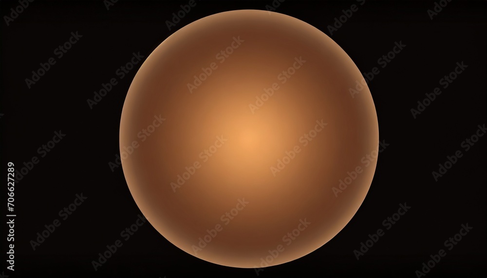 brown gradient circle shape png