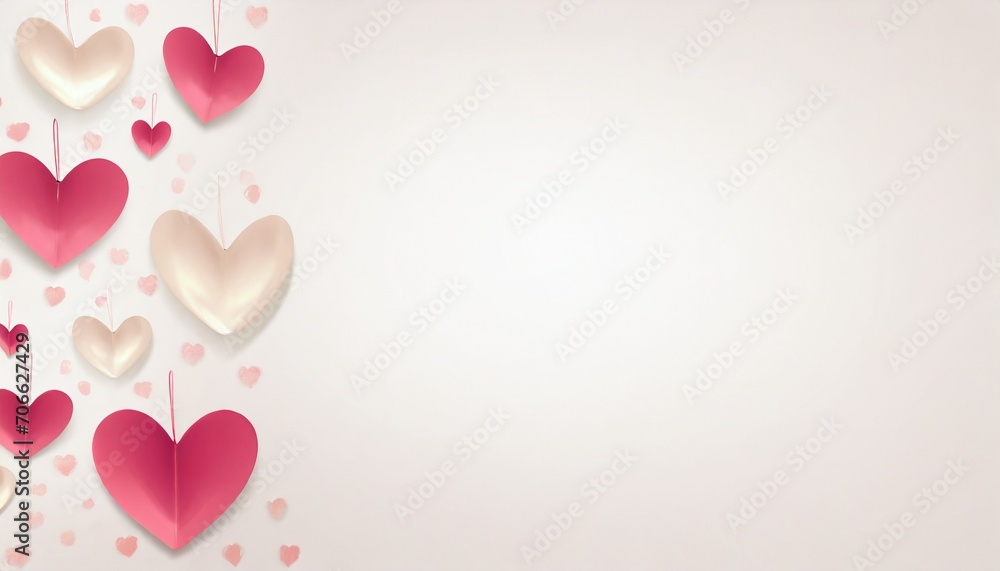 background with hearts design for valentine s day weddings mother s day poster and banner greeting card