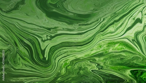 abstract green marble illustration background liquid ink surface wave design backdrop wallpaper
