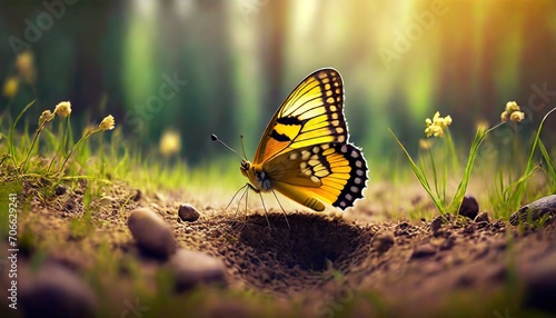 grunge butterfly © Irene