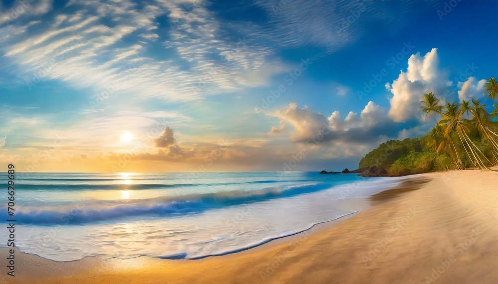 best vertical beach coast panorama sunset landscape calm sea waves relaxing sky clouds inspire meditation wallpaper majestic nature captivating serene gold sands tranquil picturesque paradise