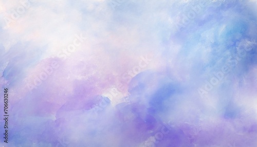 purple watercolor background painting on paper texture pastel purple blue colors in blotches and paint bleed design