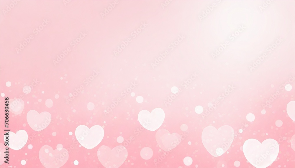 valentine background pink with white bubble love